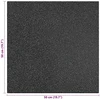 Kritimo apsaugos plytelės 12 pcs Juoda 50 x 50 cm Guma