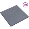Kritimo apsaugos plytelės 12 pcs Pilka 50 x 50 cm Guma