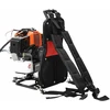 Krūmapjovė su kuprine, oranžinis dizainas, 52 cc, 1,45 kW