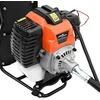 Krūmapjovė su kuprine, oranžinis dizainas, 52 cc, 1,45 kW