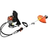 Krūmapjovė su kuprine, oranžinis dizainas, 52 cc, 1,45 kW