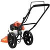 Krūmapjovė su ratukais, oranžinė, 52 cc, 1,45 kW