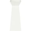 Stulpinis sodinukas 2 pcs Balta 40 x 40 x 100 cm