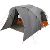 Dome palapinė 6 asmenims Pilka ir oranžinė 500 x 314 x 206 cm