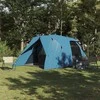 Dome palapinė 6 asmenims su stogu Mėlyna 500 x 314 x 206 cm