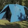 Dome palapinė 6 asmenims su stogu Mėlyna 500 x 314 x 206 cm