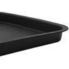 Kvadratinis gėlių padėklas 24 pcs Juoda 25,5 x 25,5 x 2,5 cm