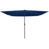Sodo skėtis Azurblau 295 x 295 x 245 cm Poliesteris ir plienas