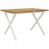 Kvadratinis valgomojo stalas 120 x 70 x 75 cm