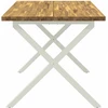 Kvadratinis valgomojo stalas 120 x 70 x 75 cm