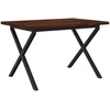 Kvadratinis valgomojo stalas 120 x 80 x 75 cm