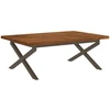 Kvadratinis valgomojo stalas 120 x 90 x 75 cm
