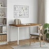 Kvadratinis valgomojo stalas 120 x 90 x 75 cm