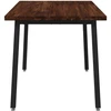 Kvadratinis valgomojo stalas 120 x 90 x 75 cm
