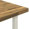 Kvadratinis valgomojo stalas 160 x 70 x 75 cm