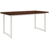 Kvadratinis valgomojo stalas 160 x 70 x 75 cm Tamsiai rudas