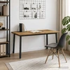 Kvadratinis valgomojo stalas 160 x 70 x 75 cm Balta