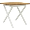 Kvadratinis valgomojo stalas 80 x 80 x 75 cm