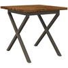 Kvadratinis valgomojo stalas 80 x 80 x 75 cm