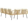 Sofa su pagalve Gamta 173 x 231 x 90cm Plienas