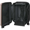Kelioninis Lagaminas rožinis auksas 34 x 23 x 55.5 cm ABS plastikas