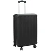Kelioninis Lagaminas su užraktu Juoda 34 x 23 x 55.5 cm ABS plastikas