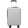 Kelioninis Lagaminas su užraktu Sidabro 34 x 23 x 55.5 cm ABS plastikas