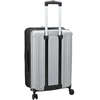 Kelioninis Lagaminas su užraktu Sidabro 43 x 27 x 66 cm ABS plastikas