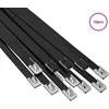 Laido tvirtinimas 12 vnt. 7,9 x 350 mm Juoda