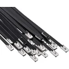 Laido tvirtinimas 25 vnt. 4,6 x 400 mm Juoda