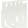 Laidų tvarkymo dėžutė po stalu 2 vnt. Balta 43 x 9 x 11 cm