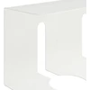 Laidų tvarkymo dėžutė po stalu 2 vnt. Balta 43 x 12 x 10 cm