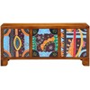 Batų suolelis Medus ruda 100 x 35 x 45 cm Alyvuogių masyvas