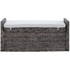 Laikymo suolas GENDT Juoda plauna 110 x 40 x 50 cm Ratanas