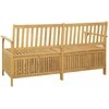 Laikymo suolas su saugykla 170 x 63 x 84 cm Solu Acacija