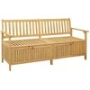 Laikymo suolas su saugykla 170 x 63 x 84 cm Solu Acacija