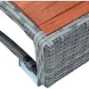 Laiptelis Spa baseinui, 92x45x25cm, poliratanas