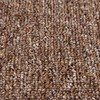 Slydimui atsparūs laiptų kilimėliai 15 vnt. 60 x 25 cm Ruda PP