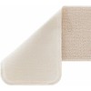 Slydimui atsparūs laiptų kilimėliai 15 pcs Kreminė 60 x 25 cm
