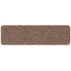 Slydimui atsparūs laiptų kilimėliai 15 pcs Ruda 75 x 20 cm PP