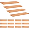 Laiptų pakopos 16 vnt. 90 x 25 x 2 cm Lakas Kietas bukas medis