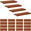 Laiptų pakopos 20 vnt. 70 x 25 x 2 cm Ruda Kietas bukas medis