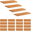 Laiptų pakopos 20 vnt. 80 x 25 x 2 cm Šviesiai rudas