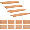 Laiptų pakopos 20 vnt. 90 x 25 x 2 cm Lakas Kietas bukas medis