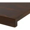Laiptų pakopos 4 vnt. 70 x 25 x 2 cm Tamsiai rudas