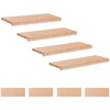 Laiptų pakopos 8 vnt. 80 x 30 x 2 cm Natūrali