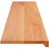 Laiptų pakopos 8 vnt. 90 x 25 x 2 cm Lakas Kietas bukas medis