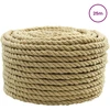 Laivo virvė 10 mm 25 m Natūrali