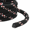 Laivo virvė 4 mm 25 m Juoda ir raudona