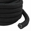 Laivo virvė 40 mm 25 m Juoda polypropylène
